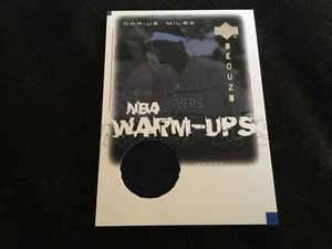 2000-01 Upper Deck Encore NBA Warm-Ups Darius Miles #DM-W - Picture 1 of 2