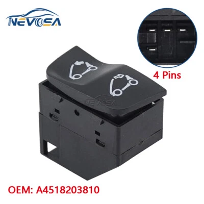 Opening Closing Convertible Roof Top Switch for 2007-2015 Smart W451 Fortwo Foto 1 de 4