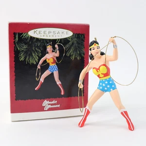 Hallmark Andenken Weihnachtsschmuck 1996 Wonder Woman DC Comics Weihnachtsdeko - Bild 1 von 12