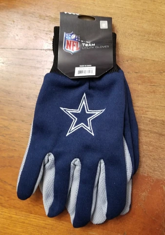 New Dallas Cowboys Gloves One Size Fits Most by FOCO Cover