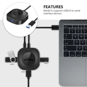 1pc Multifunktions USB Hub Multi-Port-USB-Adapter für Laptop-Computer - Bild 1 von 12
