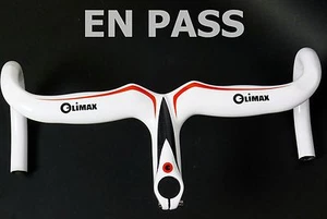 mr-ride 44x12,compact 350g Climax Carbon Integrated Handlebar stem HR03B White - Picture 1 of 12
