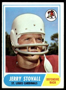 1968 Topps #112 Jerry Stovall St. Louis Cardinals - Picture 1 of 2