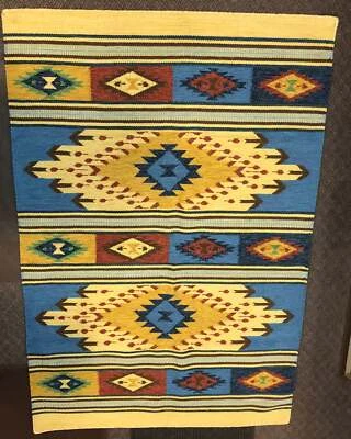 Original Design from Del Sol Stores in a handwoven Rug 2147 - Image 1 of 2