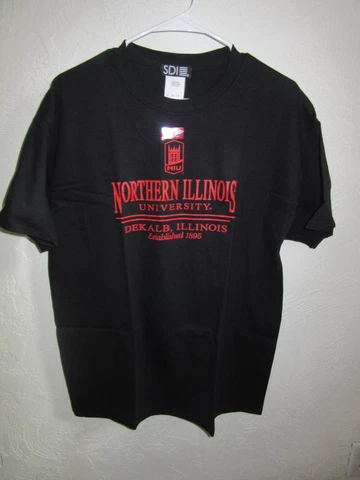 Northern Illinois University NIU Short Sleeve t-shirt Black Size large Cover