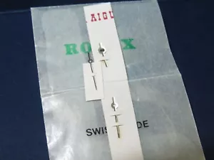 Rolex genuine NOS DateJust ss tritium hands set cal 2130 2135 lady models - Picture 1 of 3