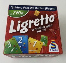 Ligretto rot Spiel by Schmidt Spiele German Card Game Complete in Box