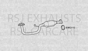 ECAU1001TA Catalizador (R103) F / Tubo & Cat (Izquierdo) - Imagen 1 de 1