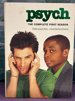 Psych: the Complete First Season (DVD, 2006, 3/4-disc, missing disc 3 ) - Image 1 of 4