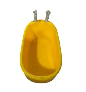 Peppa Pig House Deluxe Playset Yellow Bathtub Bathroom Replacement Part Toy Tub - Picture 1 of 6