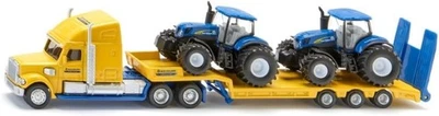 SIKU 1805 - modellino 1:87 - CAMION CON 2 TRATTORI NEW HOLLAND - NUOVO-SIGILLATO - Immagine 1 di 4
