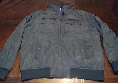 Vintage Tommy Hilfiger Bomber Jacket Sz XL  - Image 1 of 4