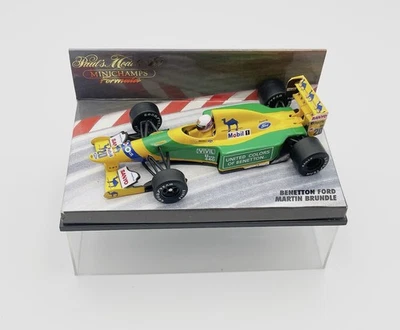 Minichamps 1/43 Benetton Ford - 1999 Martin Brundle F1 - Image 1 of 4