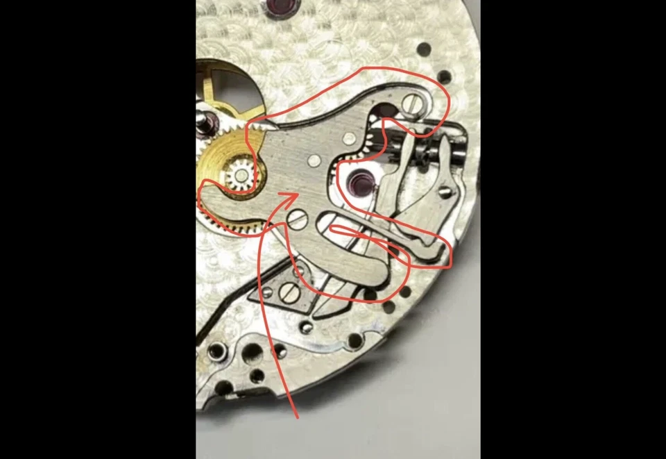 Auténtico Roger Dubuis Set puente solo para calibre RD14 (movimiento no incluido) Foto 1 de 1