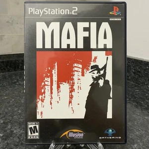 Mafia (Sony PlayStation 2, 2004) en caja con póster y manual - usado y limpio - Imagen 1 de 10