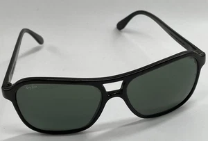 VINTAGE B&L RAY BAN SCHOKOBRAUN G15 UV GLAS ECKIG KATZEN 4000 SKI SONNENBRILLE - Bild 1 von 6