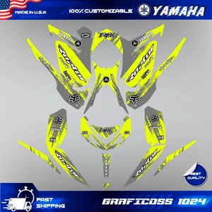 Yamaha Raptor 700 700R graphics kit 2013 2014 2017 to 2025 decals stickers atv - Bild 1 von 4