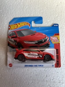 Hot Wheels 2025 Case E 2018 Honda Civic Type R 1:64 Rossa - Foto 1 di 1