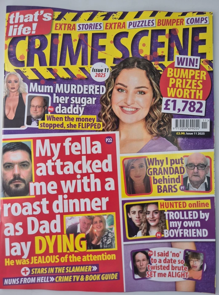 Real Life Special magazine That's Life Crime Scene #11 2025 Sugar Daddy Murder - Image 1 of 1