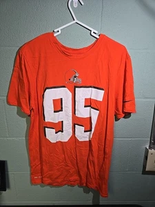 Nike Myles Garrett Cleveland Browns NFL 95 Orange Player Shirt L Herren Dri-Fit - Bild 1 von 15