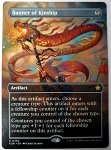 MTG Foundations - Banner of Kinship - Borderless Rare - 0352 NM - Bild 1 von 1