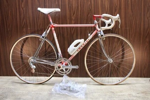 Chesini Vintage Chromoly Road Bike Campagnolo Record 2x7 Speed Size 530 Unused - Picture 1 of 24