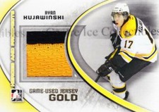 2011-12 ITG Heroes and Prospects Jersey Gold #51 Ryan Kujawinski