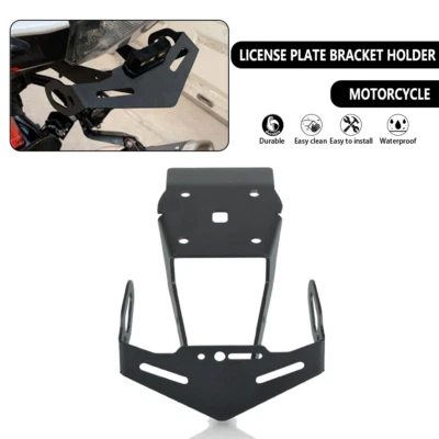 Motorcycle Black License Plate Bracket Holder FOR YAMAHA YZF R15 V3 2017-2020 - Image 1 of 4