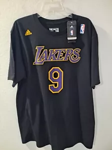Adidas The Go-To Tee Los Angeles Lakers Chris Kaman #9 schwarz klassisches T-Shirt XL - Bild 1 von 9