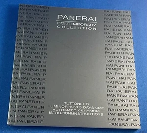 PANERAI LUMINOR 1950 3 DAYS GMT INSTRUCTION WATCH VINTAGE - Bild 1 von 2
