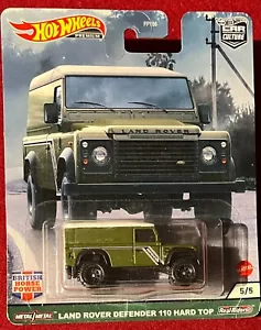 HOT WHEELS CAR CULTURE LAND ROVER DEFENDER 110 HARD TOP 5/5 .SEE COMBINED OFFERS - Picture 1 of 1