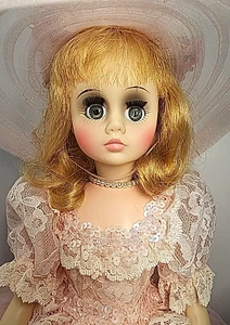 17" Vintage 70s Madame Alexander ELISE Pink Bridesmaid Doll #1655 Box Vinyl - Picture 1 of 19