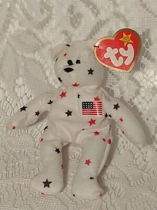 TY Original Teenie Beanie Baby Glory The Bear 1993 tblcw1 - Bild 1 von 12