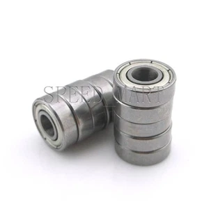 10 pcs 695ZZ (5x13x4 mm) Metal Double Shielded Ball Bearing Bearings 695z - Picture 1 of 2