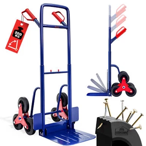 Treppenkarre Sackkarre Transportkarre 200kg klappbar Treppensteiger GARDEBRUK® - Bild 1 von 8
