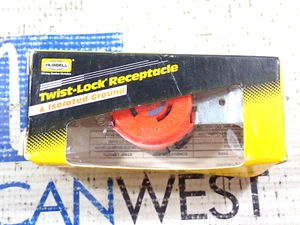 Hubbell IG4560 Single Locking Receptacle 2 Pole 3W 15A 250V NEMA L6-15R - Picture 1 of 15
