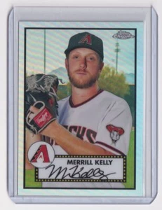2021 Topps Chrome Platinum Refractor Merrill Kelly #372 W1 - Imagen 1 de 2