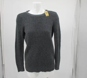 American Eagle Outfitters Sweater Womens Extra Small w37 Gray Heathered Knit NWT - Picture 1 of 17