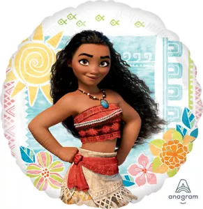 Moana Party Supplies 18 inch Mylar Foil Helium Capable Balloon - Picture 1 of 2