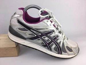 Asics Womens Gray Silver Purple White Gel-Shinzo Athletic Shoe Sz 8 US 39.5 EUR - Picture 1 of 11