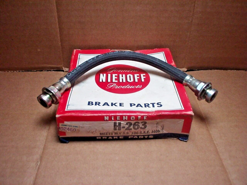 Buick Skylark Chevy Citation Oldsmobile Omega 1980 1981 manguera de freno trasero ¡Nuevo de Lote Antiguo! Foto 1 de 1