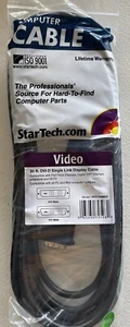 StarTech DVIDSMM20 20 ft DVI-D Single Link Cable - M/M DVI-D Male Video - DVI-D - Picture 1 of 2