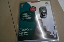 LOGITECH QUICKCAM DELUXE webcam camera USB for notebooks 1.3 megapixel