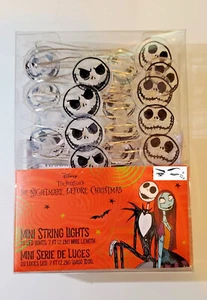 The Nightmare Before Christmas Disney - Mini String Lights, LED, 20 Count, 7ft - Picture 1 of 2