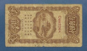(DN) China 10 Cents 1925 P-63 Fine+ - Picture 1 of 2