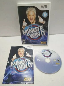 Minute to Win It (Nintendo Wii, 2010) Complete - Picture 1 of 2