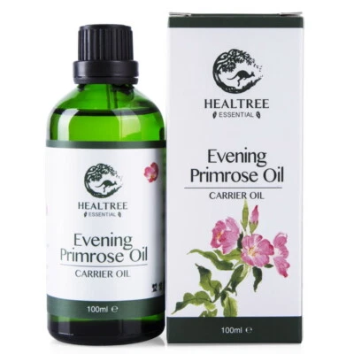 HEALTREE Evening Primrose Oil - Organic Virgin Pure Natural Carrier Oil 100ml - image 1 of 4