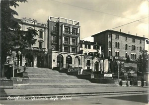 CONEGLIANO VENETO - TREVISO - GRADINATA DEGLI ALPINI - VIAGG. 1957 - Foto 1 di 2