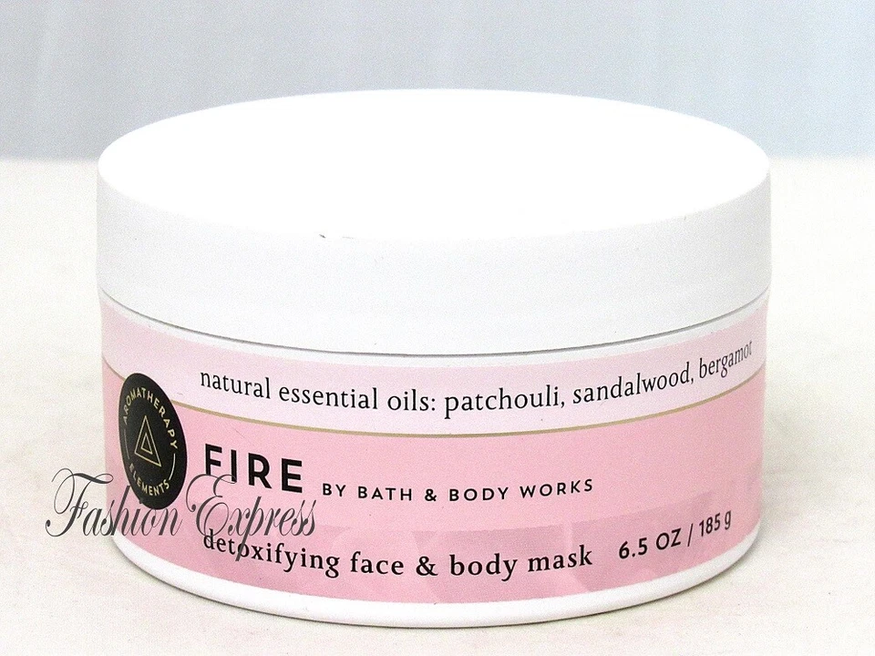 BATH & BODY WORKS FIRE DETOXIFYING FACE & BODY MASK 6.5 OZ - Image 1 of 1