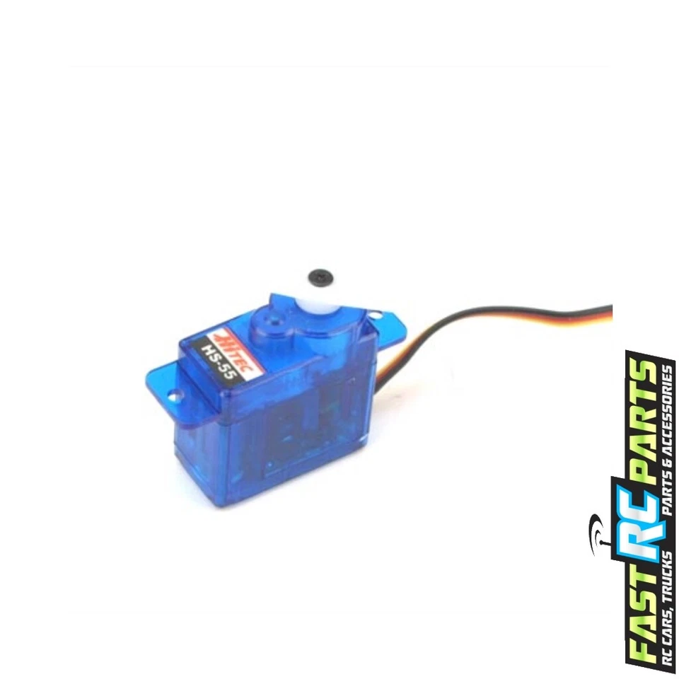 Hitec/RCD 1/18 Hs-55 Servo Economy Sub Micro Univ HRC31055S - Image 1 of 1